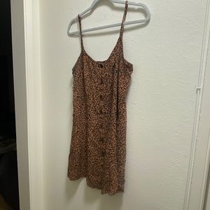 Leopard Short Summer Dress